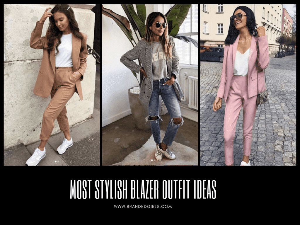 Women Blazer Outfits-32 Ways to Wear Blazer in Different Styles