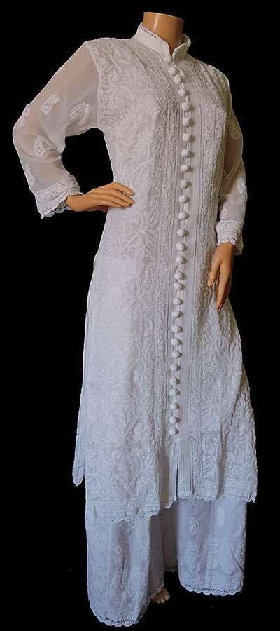 White Shalwar Kameez Styling Ideas (16)