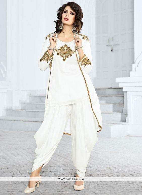 White Shalwar Kameez Styling Ideas (5)
