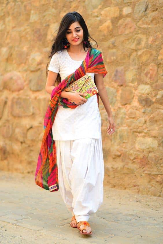 White Eastern Outfits