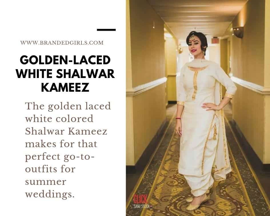 30 Ideas On How To Wear White Shalwar Kameez For Women