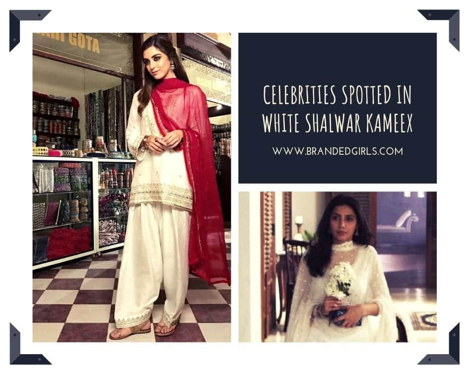 White Shalwar Kameez