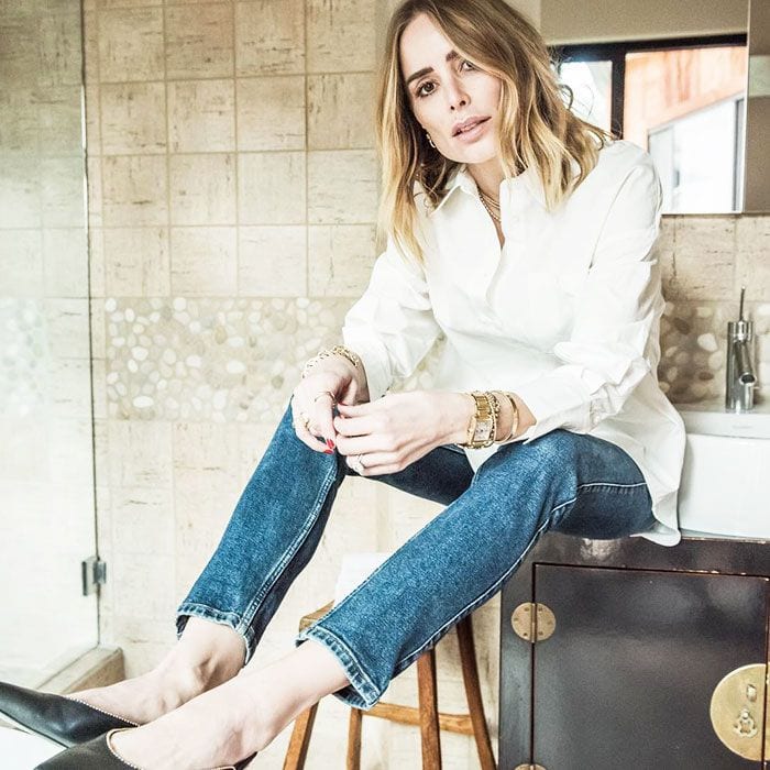 Jeans and shoes 