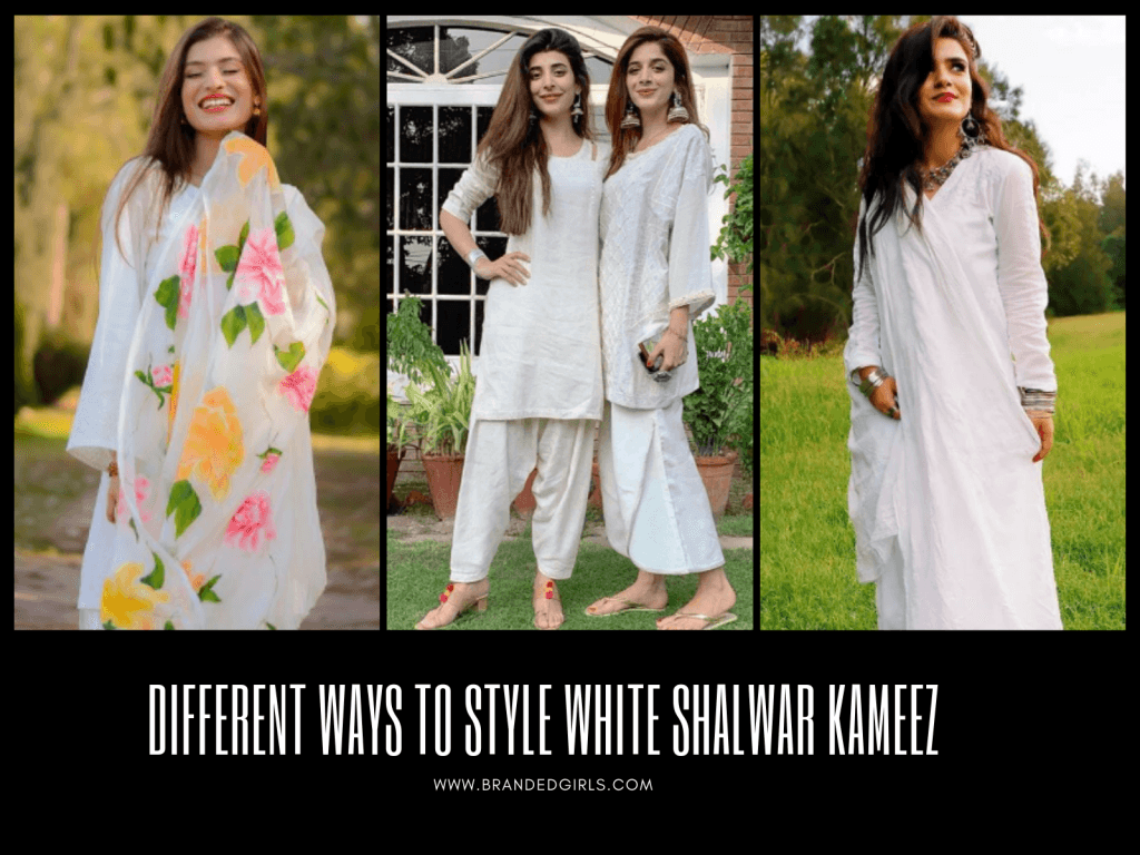 30 Ideas On How To Wear White Shalwar Kameez For Women