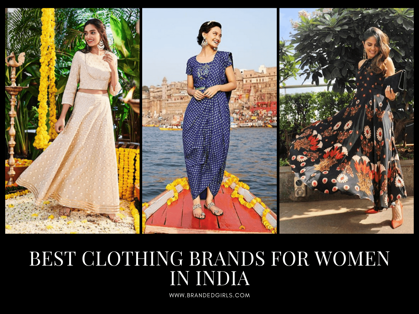 Top 20 Indian Ethnic Wear Brand Names || List Of Top 10 Indian Designer ...