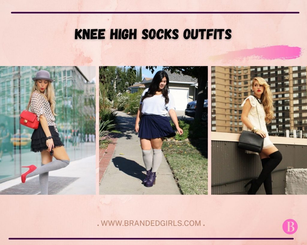 Knee High Socks Outfits-23 Cute Ways to wear Knee High Socks