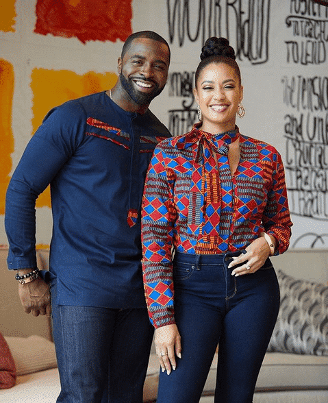 Ankara Tops With Jeans - 20 Ways To Wear Ankaras With Jeans