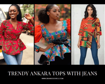 Ankara Tops With Jeans - 20 Ways To Wear Ankaras With Jeans