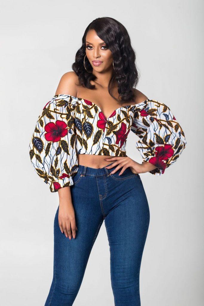 Ankara Tops With Jeans - 20 Ways To Wear Ankaras With Jeans