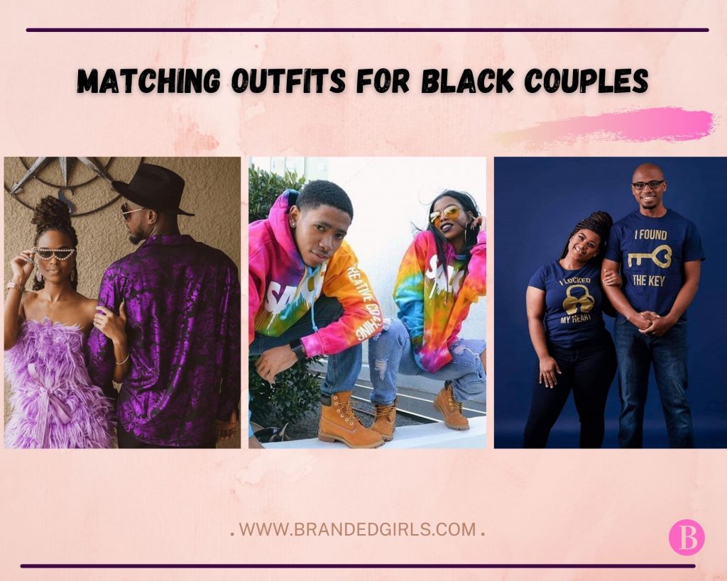 23 Cutest Matching Outfits For Black Couples to Try This Year