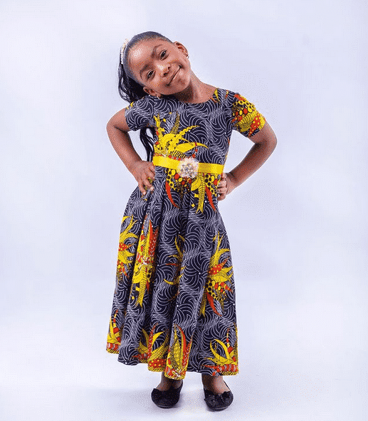 Ankara Frocks for Baby Girls - 20 Best Ankara Frock Designs