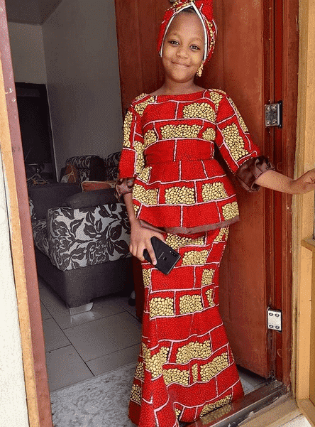 Ankara Frocks for Baby Girls - 20 Best Ankara Frock Designs