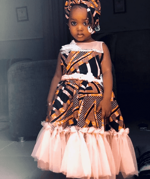 Ankara Frocks for Baby Girls - 20 Best Ankara Frock Designs