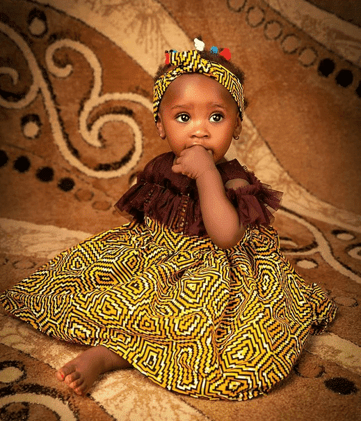 Ankara Frocks for Baby Girls - 20 Best Ankara Frock Designs