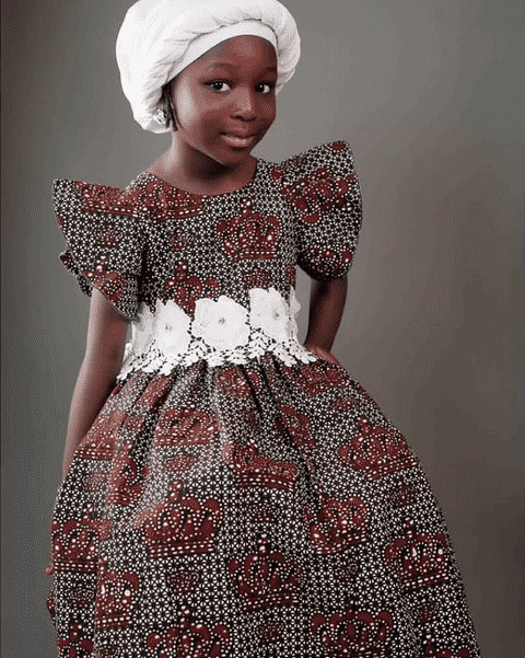 Ankara Frocks for Baby Girls - 20 Best Ankara Frock Designs