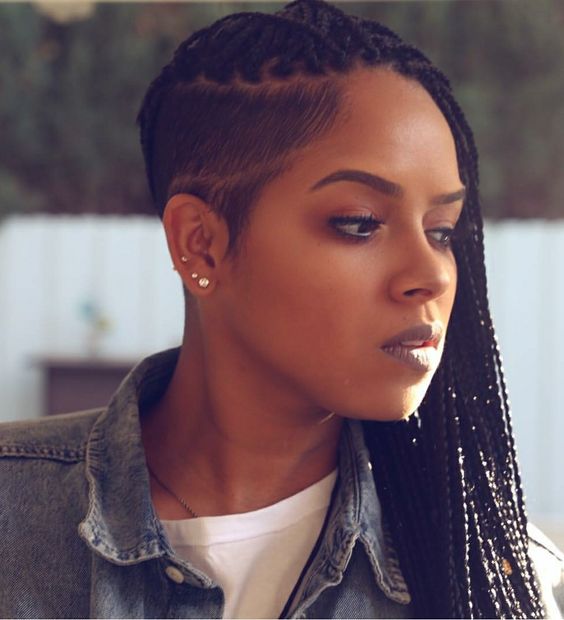 25 Best Braids with Shaved Hairstyles for Women to Copy Now