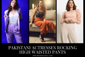 12 Pakistani Celebrities Wearing High Waisted Pants To Copy