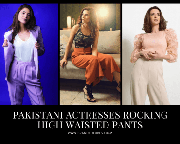 12 Pakistani Celebrities Wearing High Waisted Pants To Copy