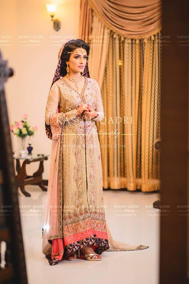 pakistani celebrities wedding outfits