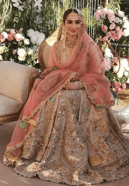 Bridal Outfits of Pakistani Celebrities