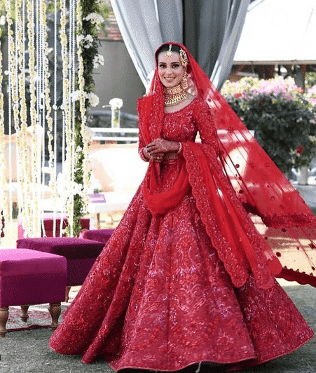 Bridal Outfits of Pakistani Celebrities