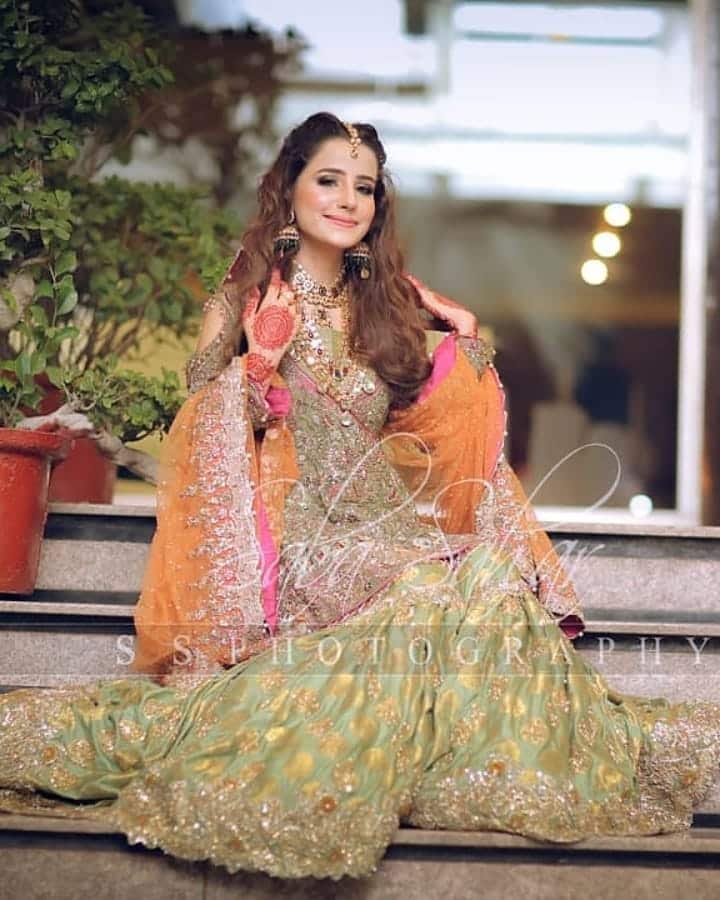 Bridal Outfits of Pakistani Celebrities