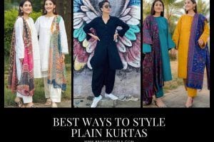 Plain Kurta Outfits - 22 Ways to Wear Plain Kurtas for Women