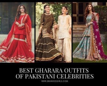 25 Gharara Outfits of Pakistani Celebrities & Influencers