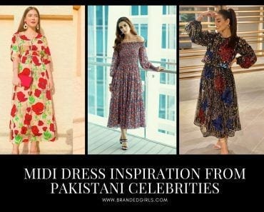 15 Best Midi Dresses of Pakistani Celebrities & Influencers