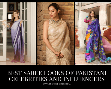 Top 25 Saree Styles of Pakistani Celebrities and Influencers