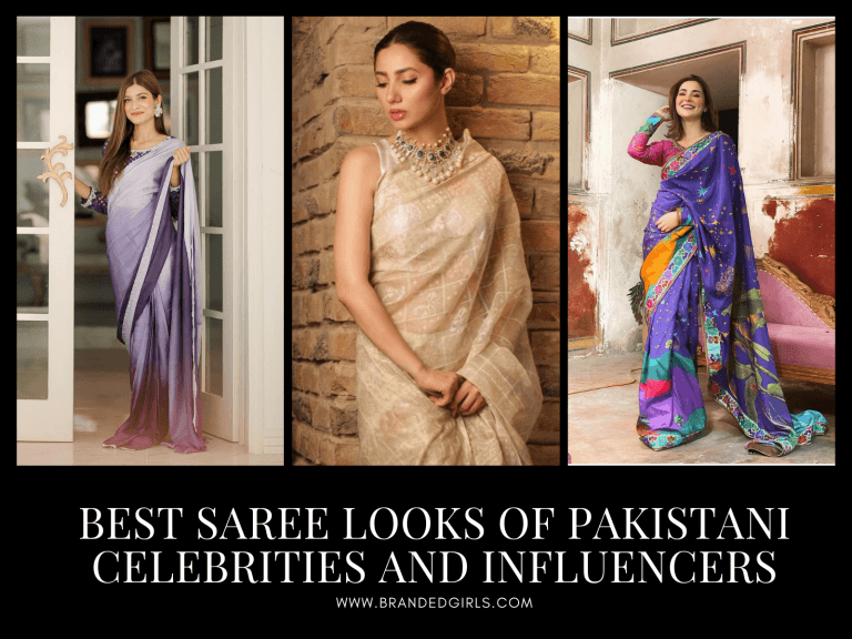 Top 25 Saree Styles of Pakistani Celebrities and Influencers – Branded ...