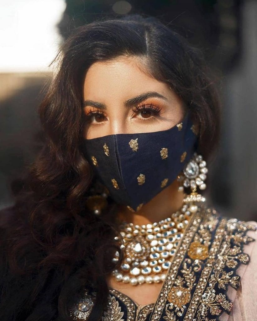 Top 20 Bridal Masks for Desi Brides during COVID Weddings