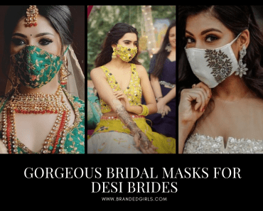 Top 20 Bridal Masks for Desi Brides during COVID Weddings