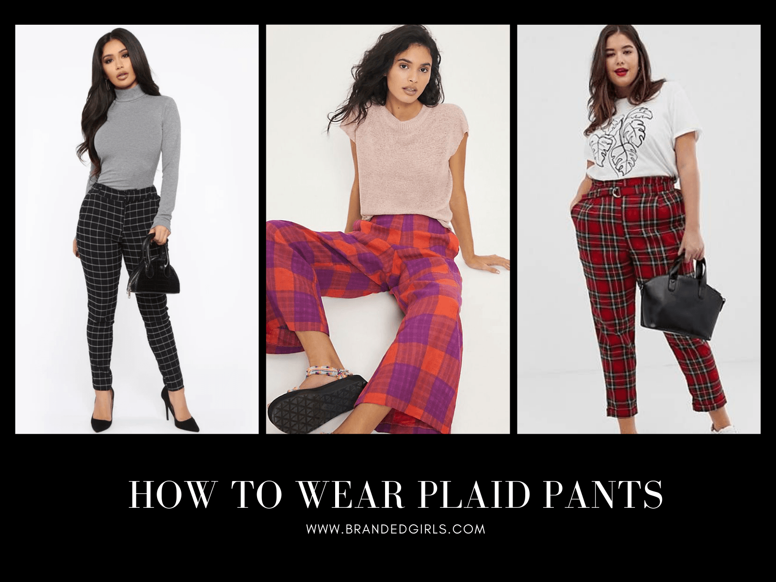 How to wear Plaid Pants? 20 Outfit Ideas