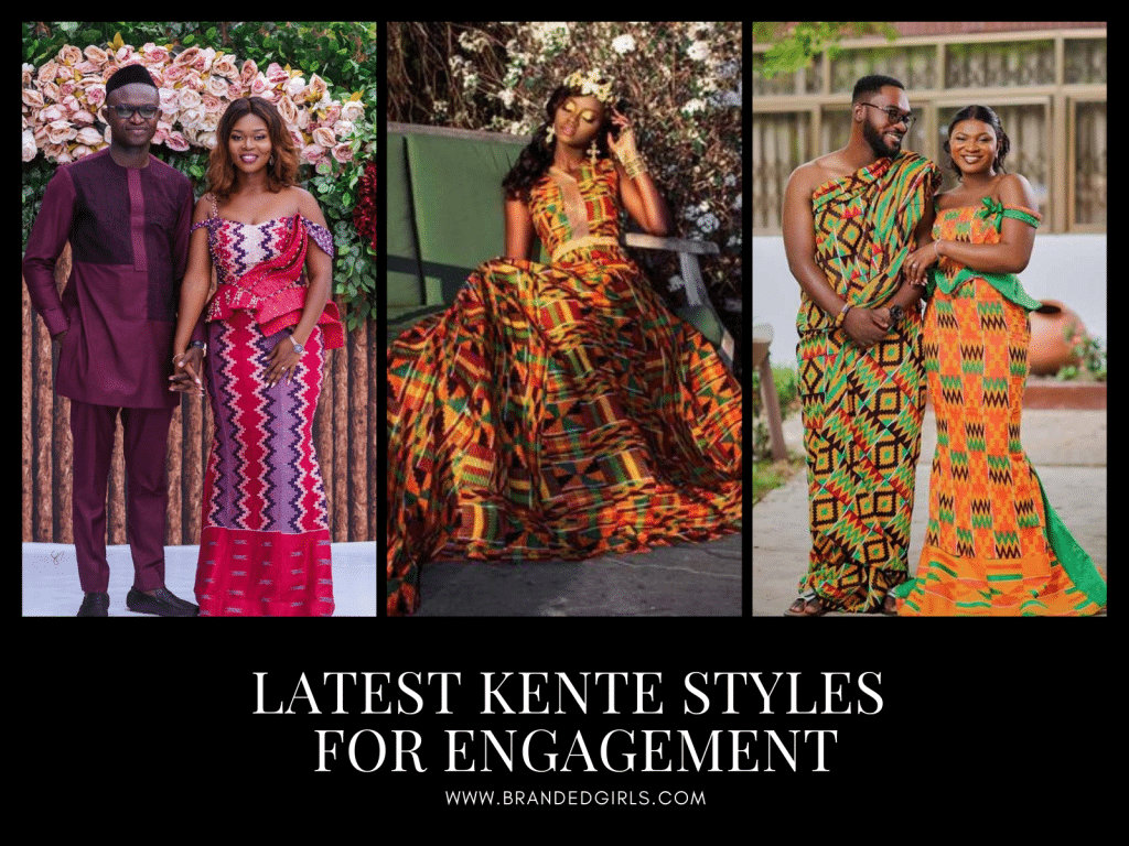 20 Beautiful Kente Engagement Outfits to Wear This Year