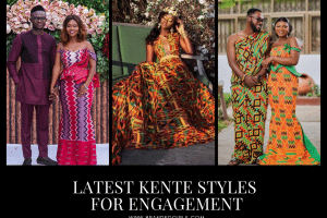 20 Beautiful Kente Engagement Outfits to Wear This Year