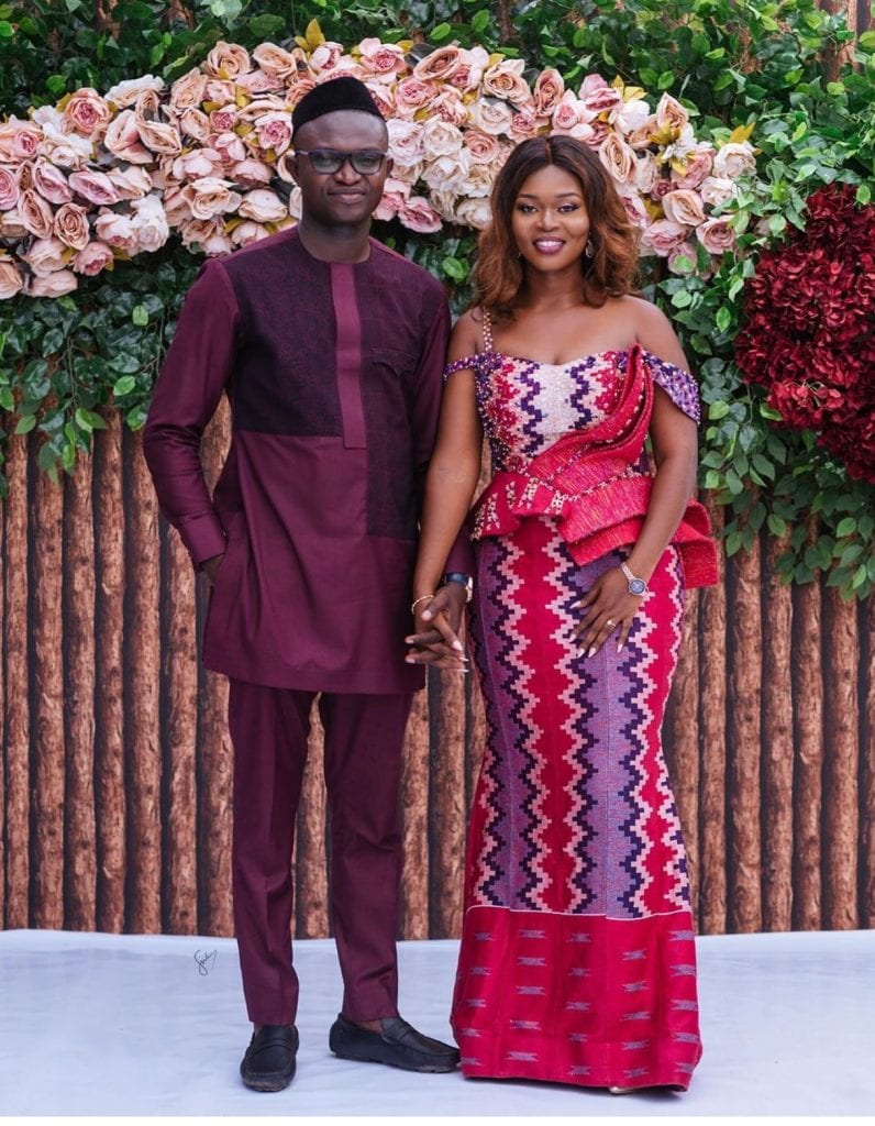 Latest Kente Styles for Engagement