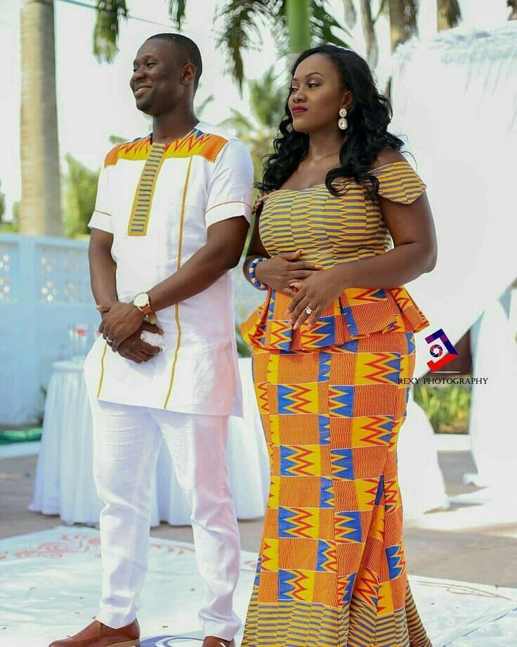 20 Beautiful Kente Engagement Outfits to Wear This Year