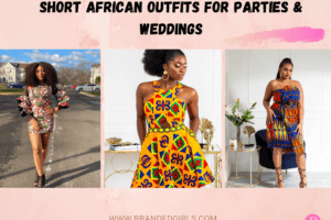 20 Stylish Short African Dresses For Weddings And Parties