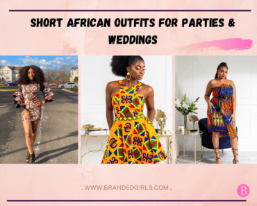 20 Stylish Short African Dresses For Weddings And Parties