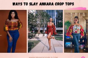 Crop Top Ankara Outfits - 20 Ways To Wear Crop Ankara Top