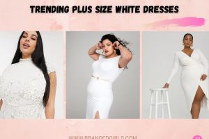20 Beautiful White Dresses For Plus Size Women to Wear