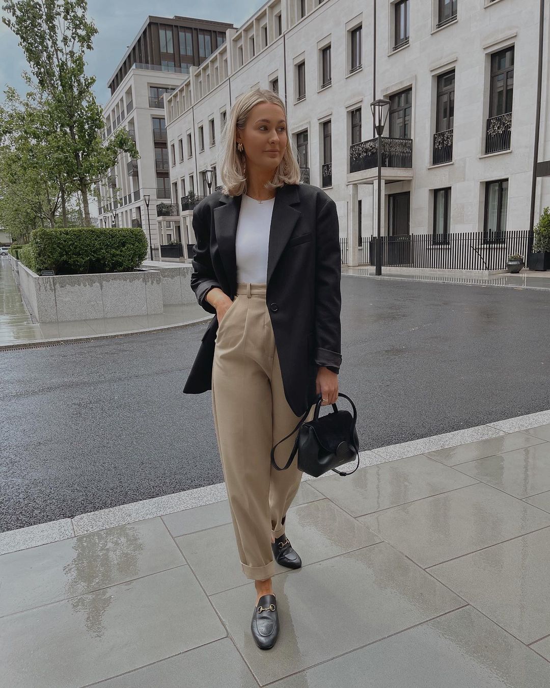 Split Skinny Blazer