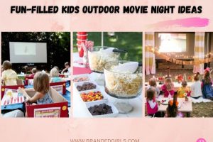15 Fun-Filled Kids Outdoor Movie Night Party Ideas For 2022