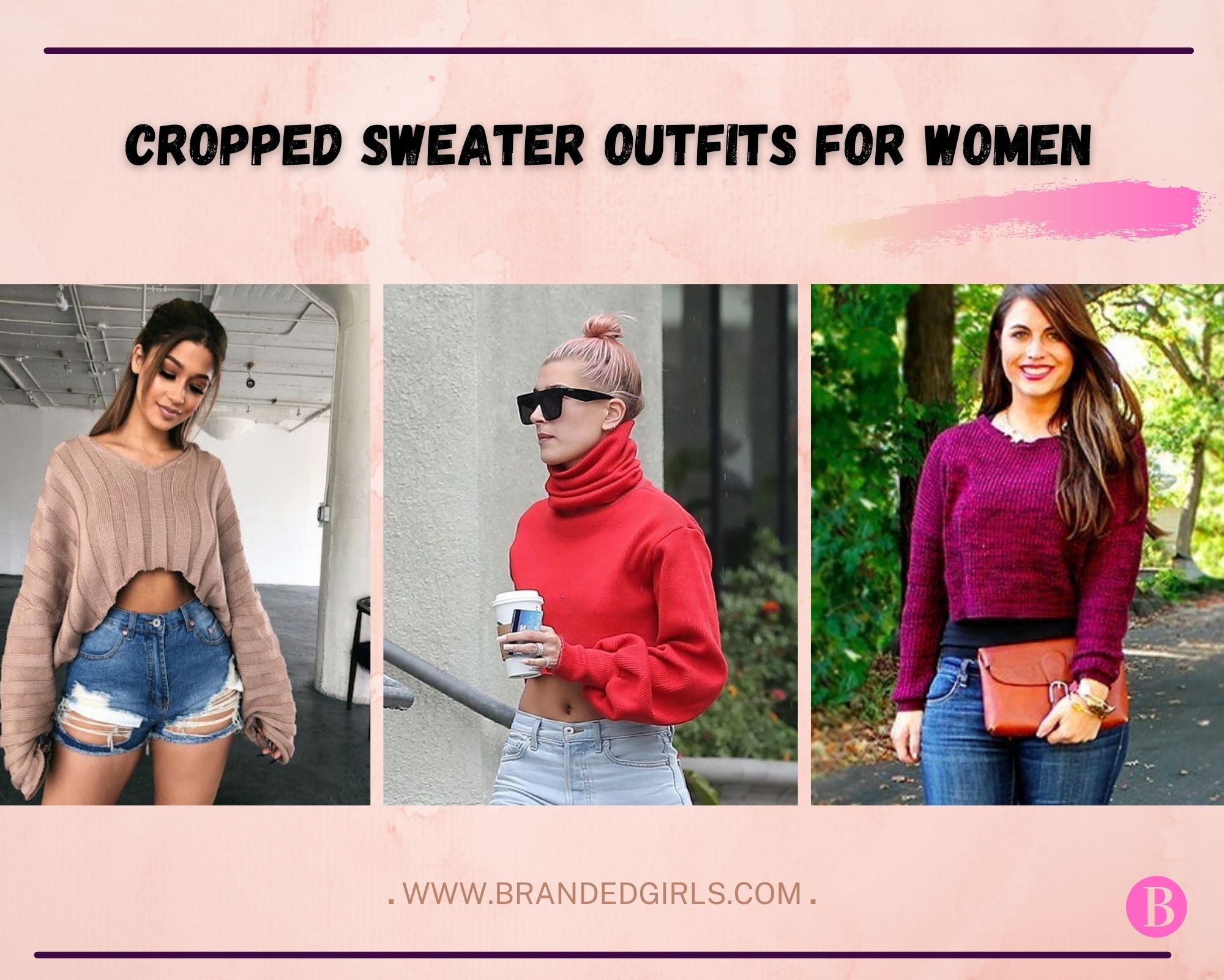 what to wear with cropped sweater