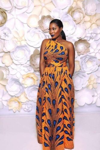 Dashiki Gown