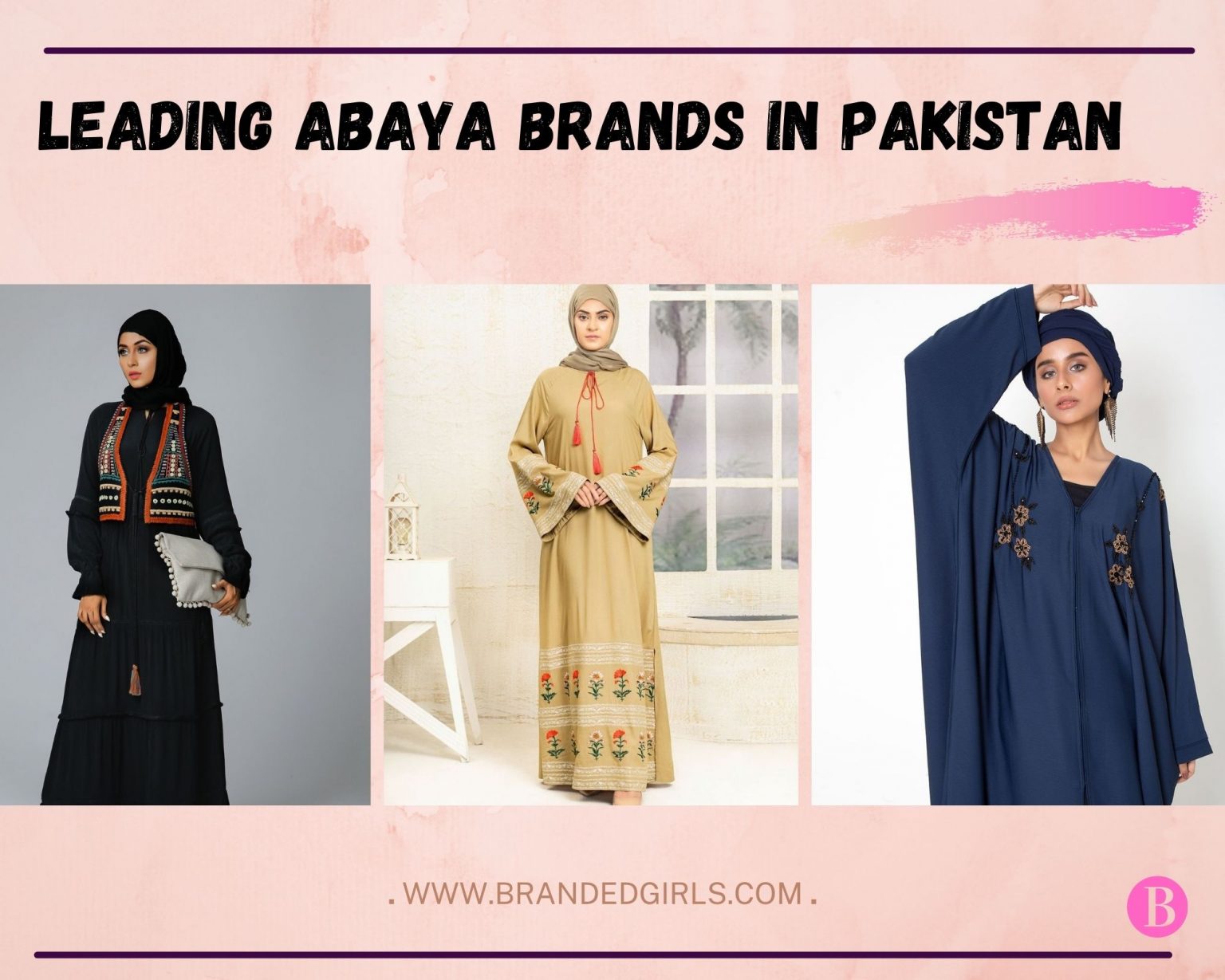 19 Top Abaya Brands In Pakistan That Will Elevate Your Look – Branded Girls