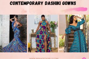 20 Stylish Dashiki Gown Styles For Ladies To Wear In 2022