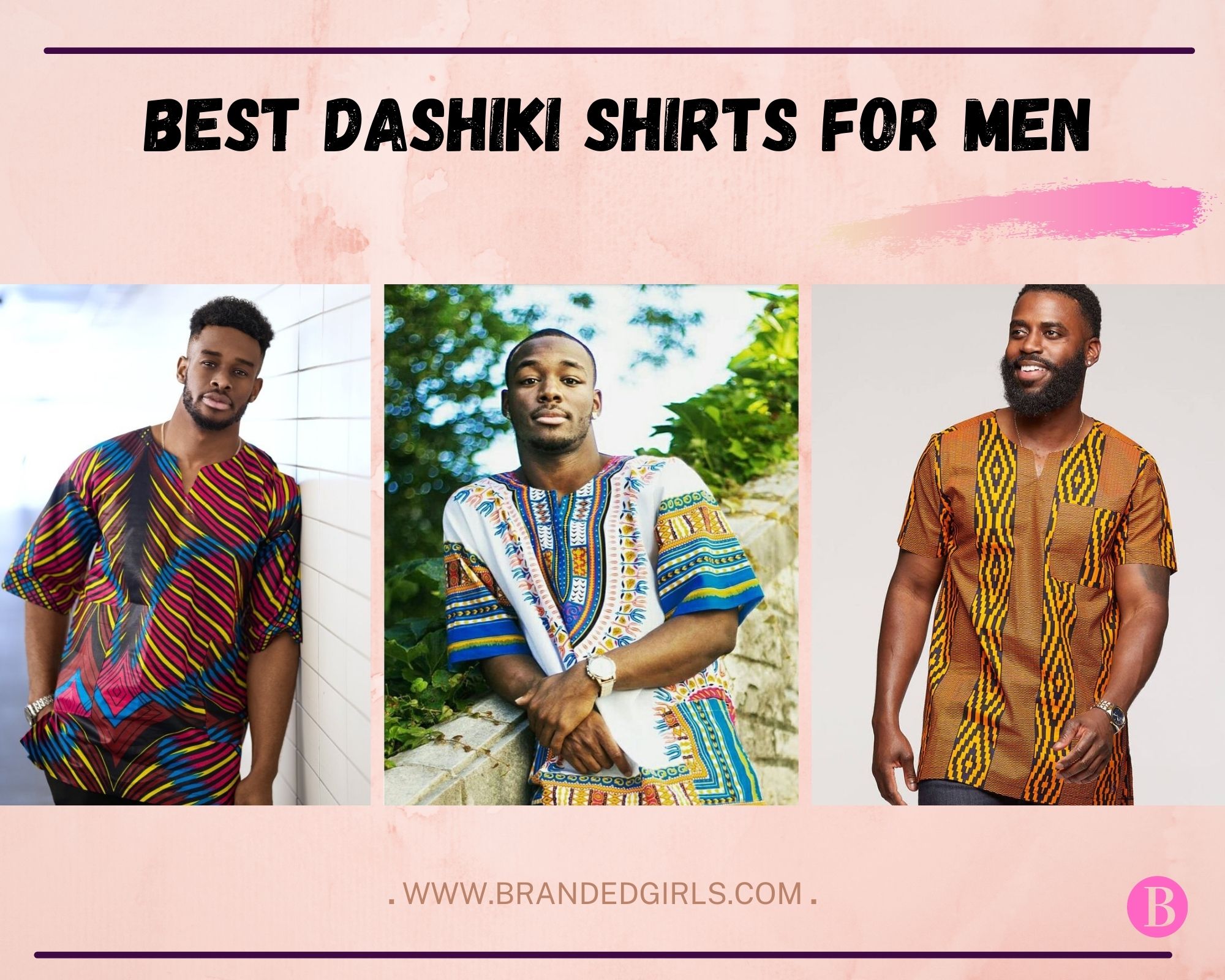 Casual Dashiki Shirts For Men -20 Dashiki Shirt Outfit Ideas