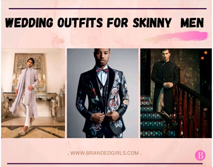 Wedding Outfits For Skinny men